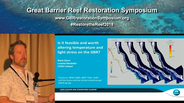 Dr Mark Baird: is it feasible and worth altering light stress on the Great Barrier Reef - video thumbnail